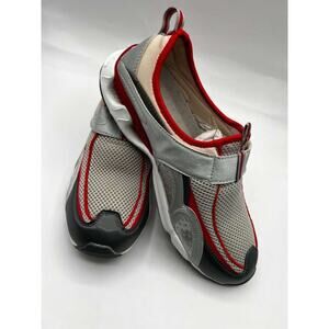 Maui Surf Cirrus Water Shoes Men 9.5M Silver Red Gray Aqua Sport NIB